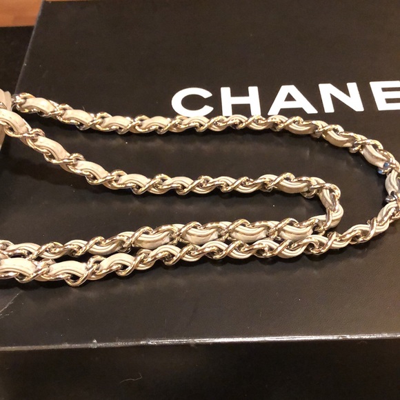 Large Grey Lambskin Bowler Bag - Picture 14 of 15